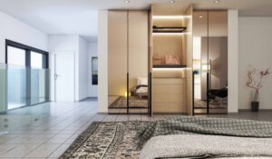 Wardrobes with Glass Doors | Fitted Mirrored Wardrobes | Glass Fitted Wardrobes | Inspired Elements